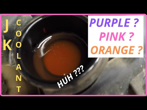 JK COOLANT * Colors??? *