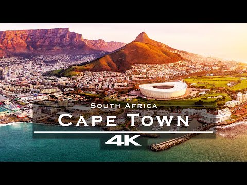 Cape Town, South Africa 🇿🇦 - by drone [4K]