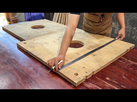 Young Talent With Magical Wood Recycling Ideas // Use Old Pallet To Make Unique Table