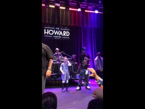 DJ Kool Flash onstage w/ Brand Nubians @ Howard Theatre