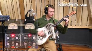 Video thumbnail for Retro Doublewide Tube Compressor - Part 3: Resonator Guitar by soundpurestudios