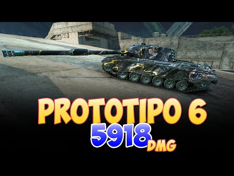 Prototipo 6 - 8 Kills 5.9K DMG • World Of Tanks