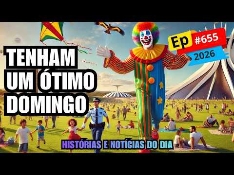 EP#655 - NOTÍCIAS E HISTÓRIAS DO DIA