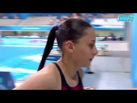 Katsiaryna Velihurskaya (Belarus) l 1m springboard — European Diving Championships