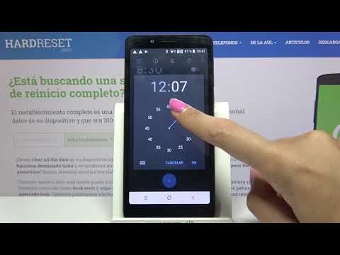 Cómo poner una alarma en LISTO SP50 - poner despertador