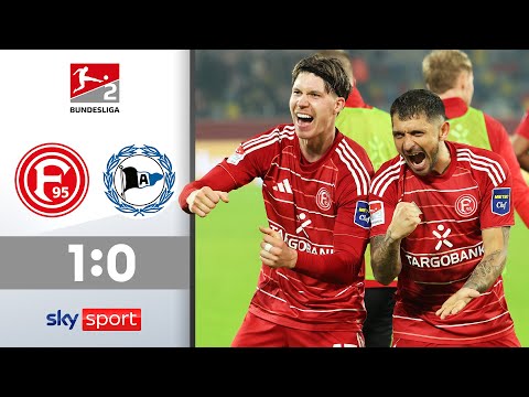 Itten köpft Fortuna aus der Abstiegszone! | Fortuna Düsseldorf - Arminia Bielefeld | 2. Bundesliga