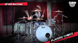Video thumbnail for SABIAN Players' Choice - Ray Luzier Demos the 20" AAX Aero Crash by SABIAN Cymbals