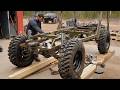 Man Spends 1000 Hours Building All Terrain Vehicle From Old Car Parts By DonnDIY