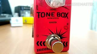 Video thumbnail for TONE BOX (BOOST OVERDRIVE) | OVERTONE by Wellington Alves