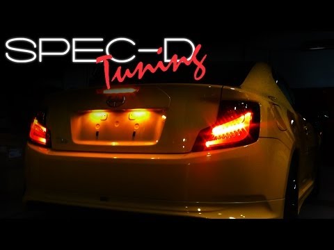 SPECDTUNING INSTALLATION VIDEO: 2011 - 2013 SCION TC LED TAILLIGHT