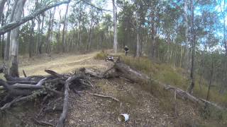 World's Closest MTB Crash