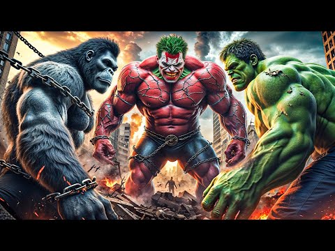 BLUE HULK vs RED HULK EPIC BATTLE! However, KING KONG Unexpected SAVE Changes Everything! | Epic POV