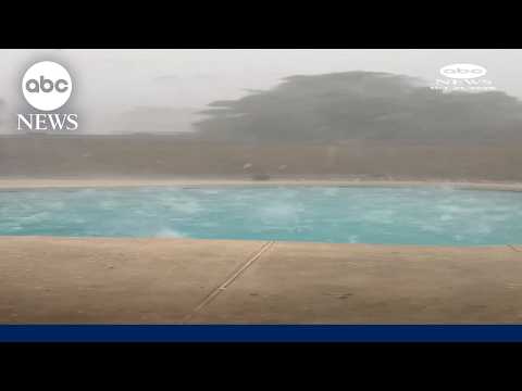 Golf ball-sized hail pound Phoenix in rare storm