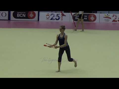 Marina DURUNDA (AZE) clubs - 2017 Trofeu de Barcelona trainings