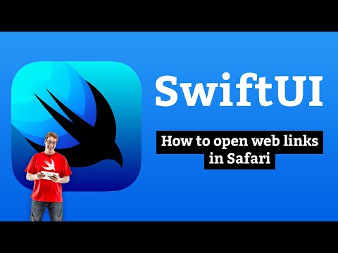 How to open web links in Safari – SwiftUI