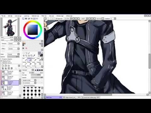 Kirito speed art