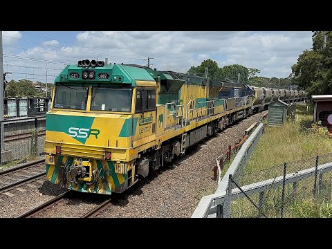 17/12/25 - SSR 2184 passing Dulwich Hill with CEY007 and CF4404