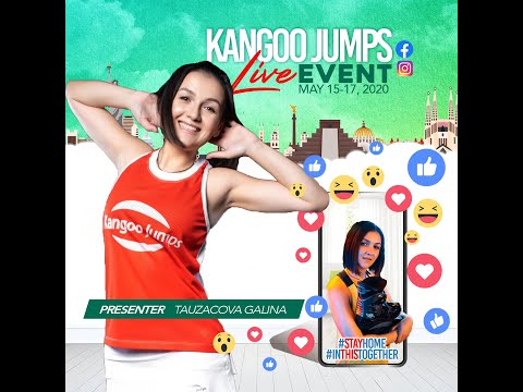 Kangoo Jumps® Live Event May 16, 2020 - Galina Tauzacova Kangoo Power™