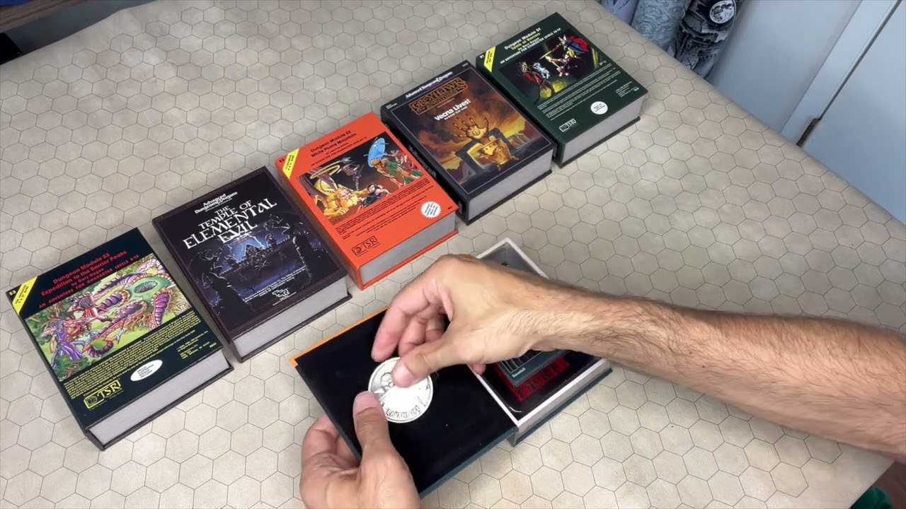 D&D Classic Module Dice Sets -  First Look