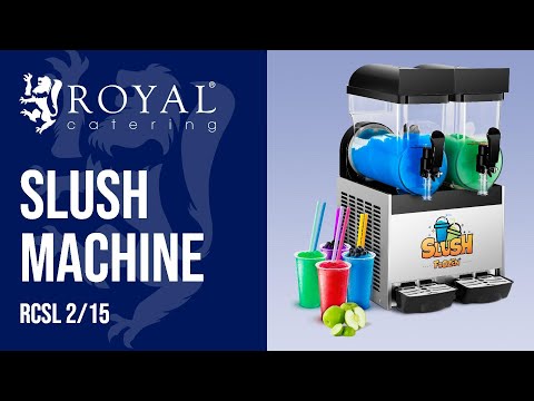 video - Slush machine - 2 x 12 litres