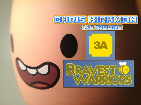 Fu-Reviews: ThreeA Bravest Warriors Chris Kirkman 1/6 Figure Cartoon Hangover 3A