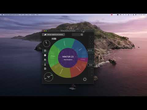 SwiftUI chart Airport runway analysis Sun burst chart