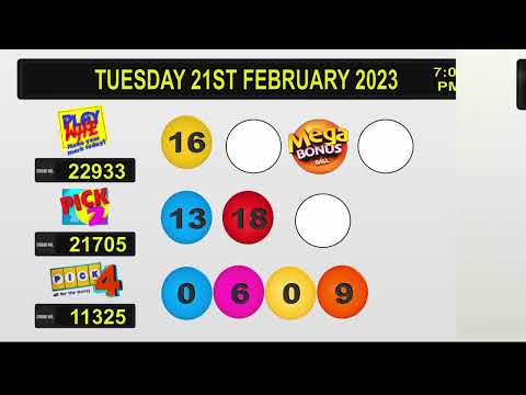 NLCB Online Draws Tuesday 21st February 2023