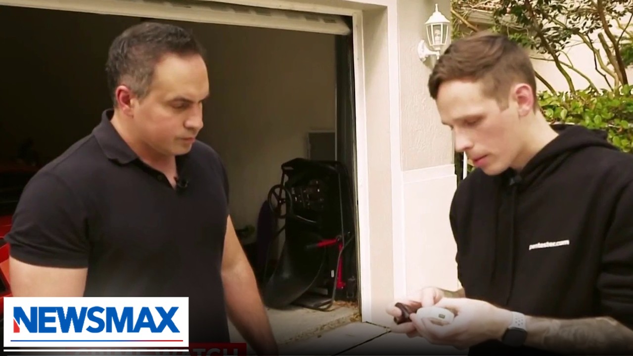 How garage door openers could put your home at risk | Jason Mattera reports