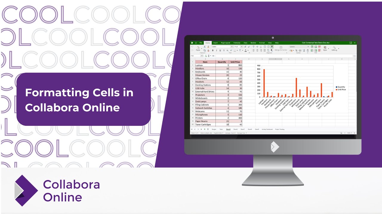 Formatting Cells in Collabora Online #FeatureFriday