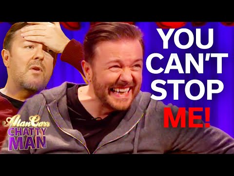 EVERY Ricky Gervais Interview Throughout The Years | Alan Carr: Chatty Man