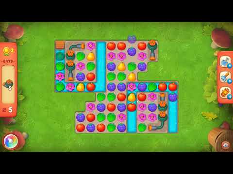 GardenScapes level 8479 🌱 Playrix HD 👋😘✌️