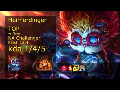 Rank 2 NA Heimerdinger: Top vs Gnar