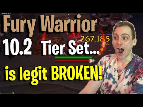 10.2 Fury Warrior First Look - WoW Dragonflight  PTR