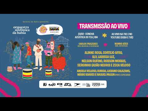 OSBA e convidados em: Baile Concerto - A Saideira! Ao vivo da Concha Acústica do TCA (22/02/2026)