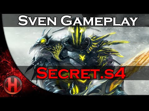 Secret.s4 Sven Gameplay 6860 MMR Dota 2