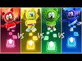Gummy Bear With His New Colors Gummy Bear Songs Tiles Hop EDM Rush