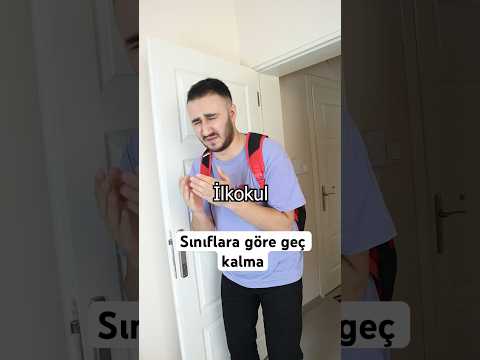 If he/she is late for primary school, middle school, high school class