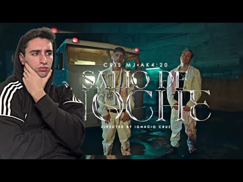 REACCION a SALIÓ DE NOCHE (Video Oficial) - CRIS MJ x AKA 420 x STARS MUSIC CHILE