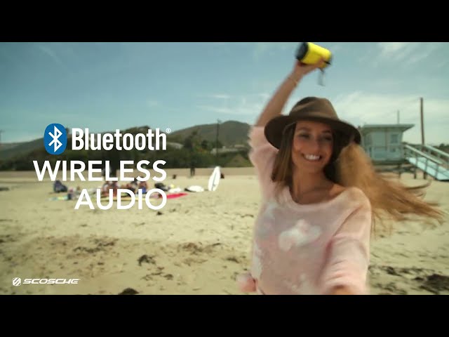 SCOSCHE boomBOTTLE® H2O Waterproof Bluetooth Speaker