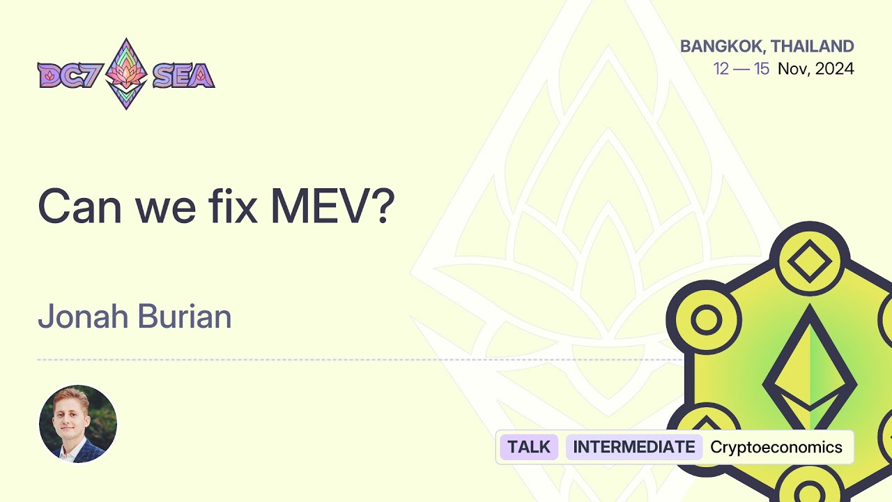 Can we fix MEV? preview
