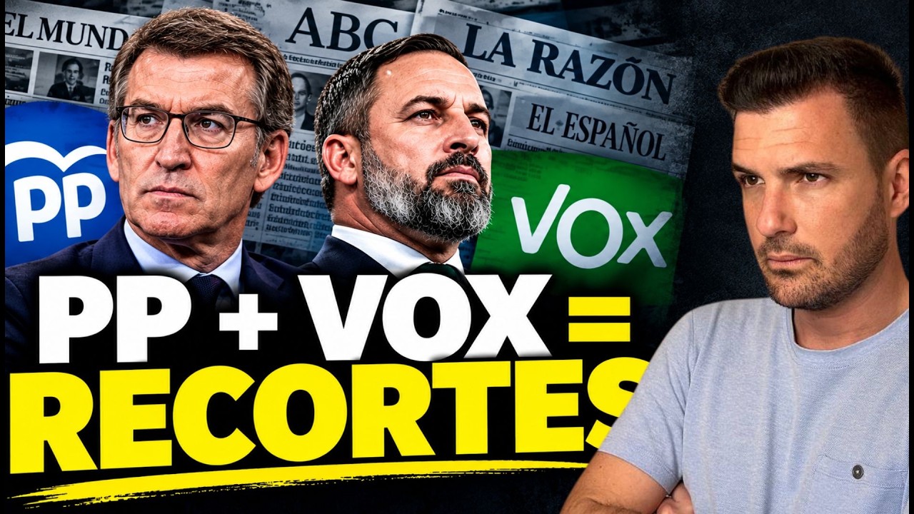 🚨  La prensa de derechas ya prepara el terreno para los RECORTES de PP y VOX ✂️🇪🇸 No se ocultan‼️🤬