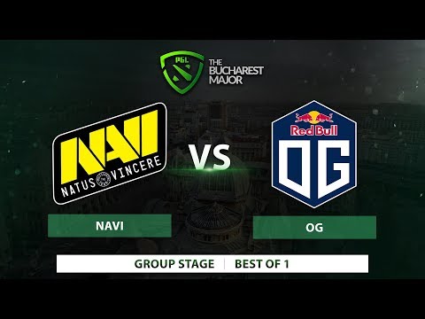 OG vs Navi | Best of 1 | The Bucharest Major 2018