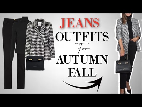Jeans Outfits for Autumn Fall 2022 | CLASSY OUTFITS