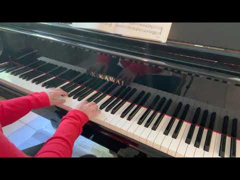 Dotted Eighth Note Warm-up  |  Bastien piano basics level 4