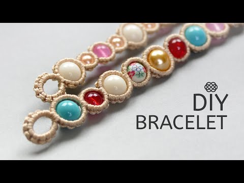 Spiral Macrame Patterns DIY Macrame Spiral Bracelets