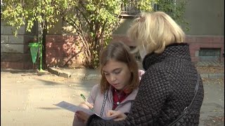Як у Харкові президентське опитування проводили