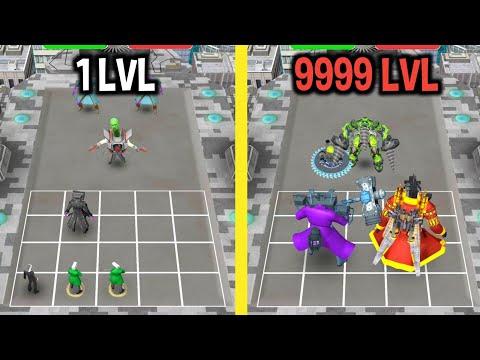 MAX LEVEL in Merge Master: Zombie Evolution Gameplay Walkthrough