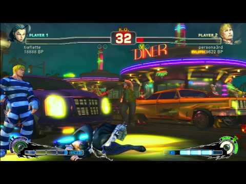 SSF4 Rank Match  tiaflatte (RO)  vs  persona3rd (CD)