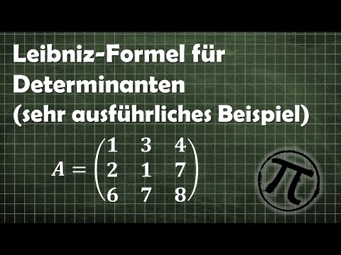 Leibnizformel für Determinanten