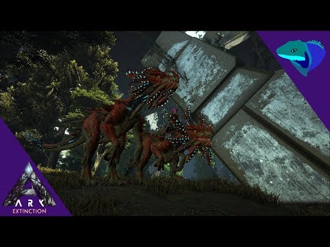 VELONOSAUR PACK! DROPS, BREEDING, BASE WORK! Solo ARK: Extinction [S1:E17]